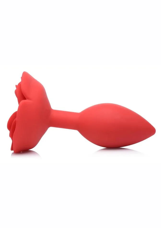 Male Sex Toys Master Series Master Series Booty Bloom Silicone Rose Anal Plug