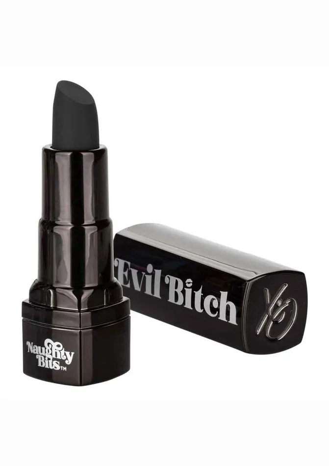 Naughty Bits Evil Bitch Lipstick Rechargeable Silicone Vibrator Naughty Bits Female Sex Toys Naughty Bits Evil Bitch Lipstick Rechargeable Silicone Vibrator Naughty Bits Female Sex Toys