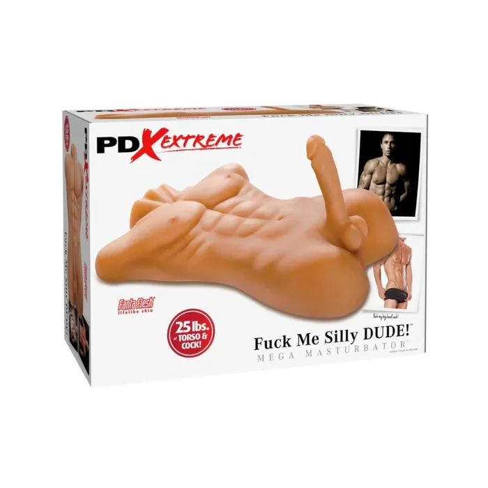 PDX Extreme PDX Extreme Fuck Me Silly Dude Mega Masturbator Pink Male Sex Toys
