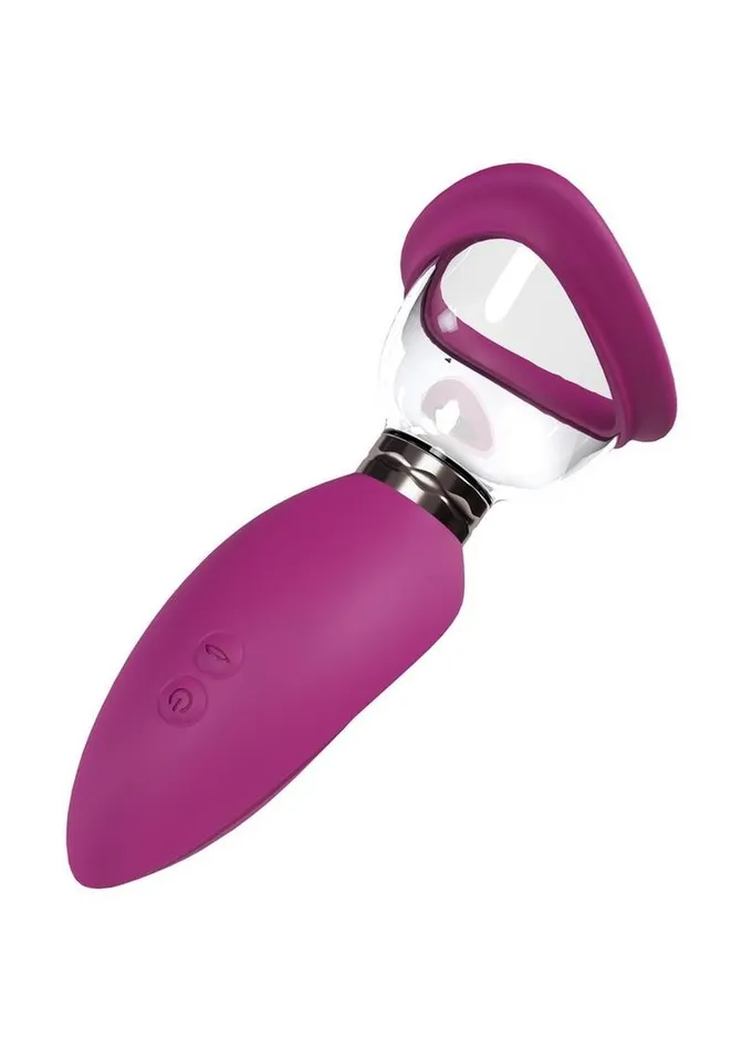 Pumped Female Sex Toys Pumped Arousing Automatic 5 Speed Silicone Rechargeable Vulva Clitoral Nipple and Breast Pump