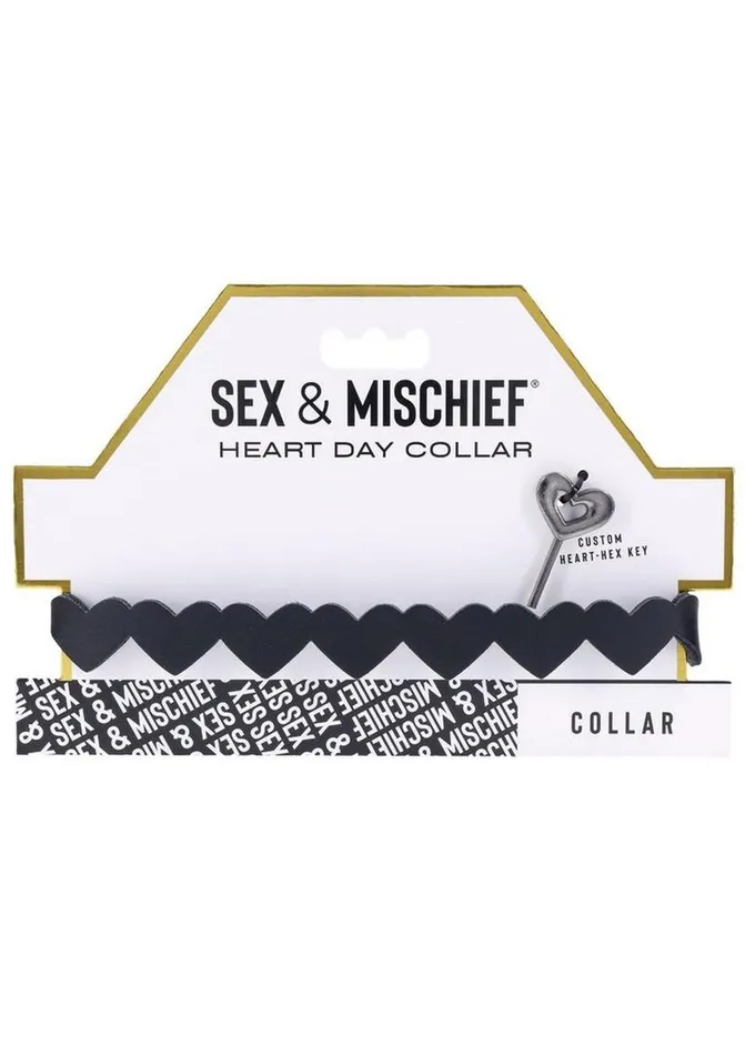 Sex and Mischief Couples Sex and Mischief Heart Day Collar