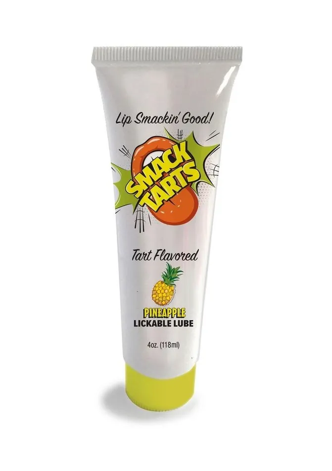 Smack Tarts Lickable Oral Gel Lubricant 4oz Sour Pineapple Smack Sexual Health Wellbeing Smack Tarts Lickable Oral Gel Lubricant 4oz Sour Pineapple Smack Sexual Health Wellbeing