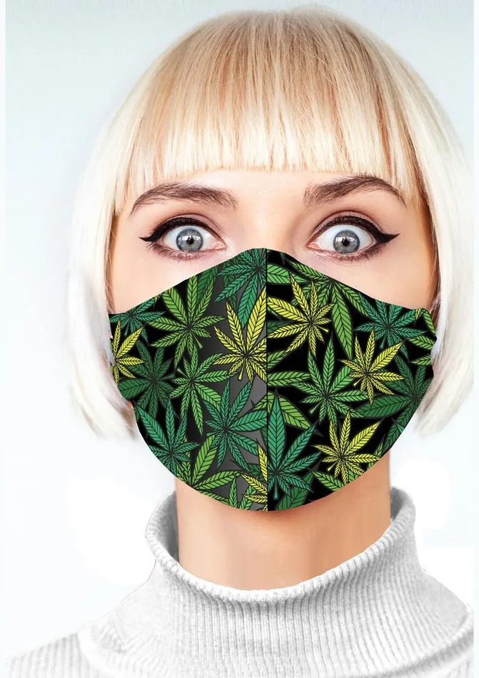 Super Fun Pot Leaf Mask Candyprints Party Female Sex Toys