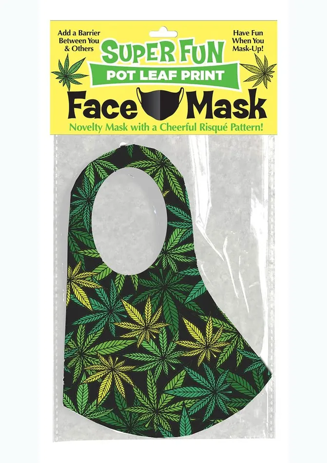 Super Fun Pot Leaf Mask Candyprints Party Female Sex Toys