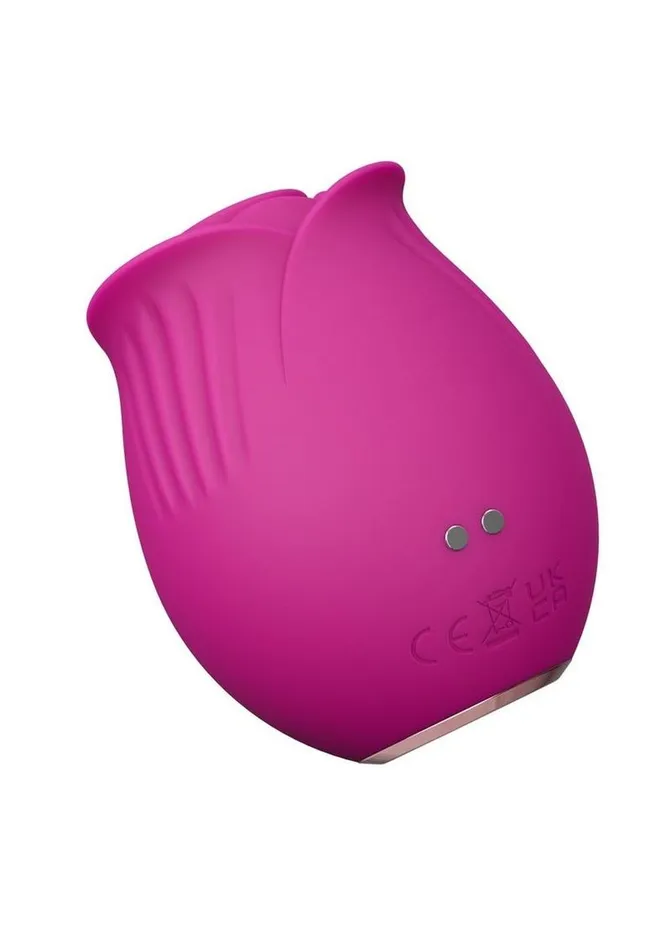 Vibrators Blush Blush Collection The Original Blush Rose Rechargeable Silicone Air Pulse Clitoral Vibrator