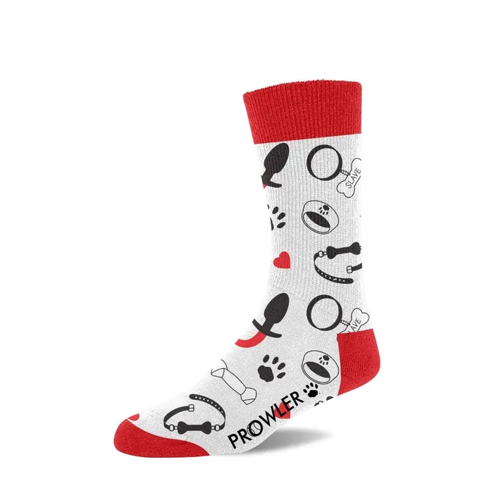 Vibrators Prowler Prowler Puppie Socks Red White