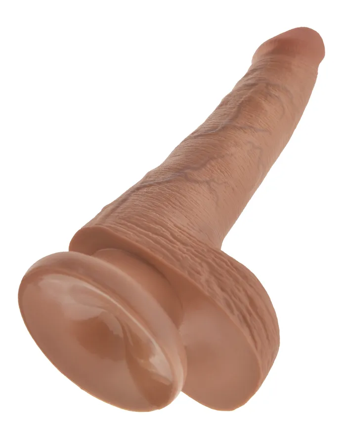 Dildos Pipedream King Cock 6 Inch Cock With Balls Tan Dildos Pipedream King Cock 6 Inch Cock With Balls Tan