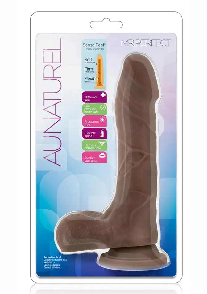 Female Sex Toys Au Naturel Au Naturel Mister Perfect Dildo with Balls