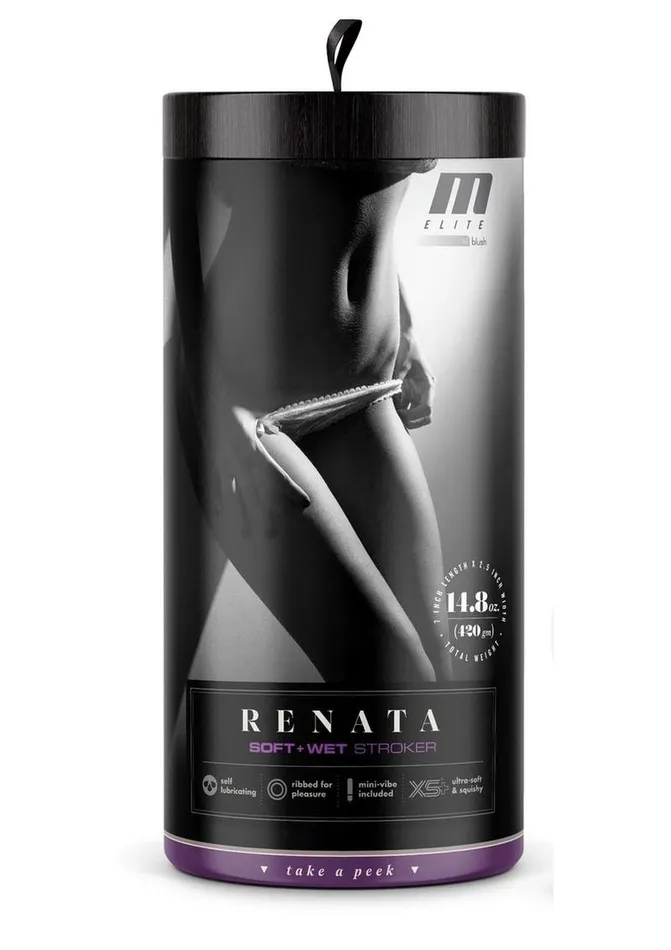 M Elite Male Sex Toys M Elite Soft and Wet Natasha Realstic Vagina Masturbator