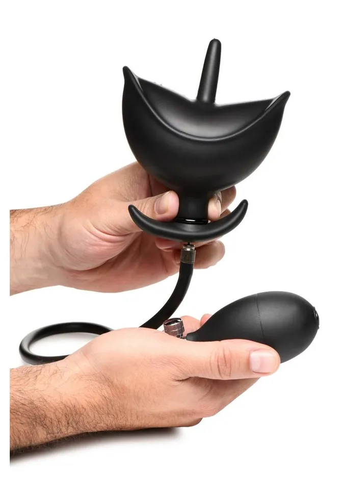 Master Series Ass Bound Anchor Inflatable Silicone Anal Plug Master Series Male Sex Toys