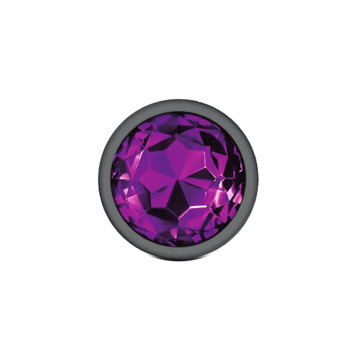 Viben Anal Cheeky CharmsGunmetal Metal Butt Plug RoundDeep PurpleLarge Viben Anal Cheeky CharmsGunmetal Metal Butt Plug RoundDeep PurpleLarge