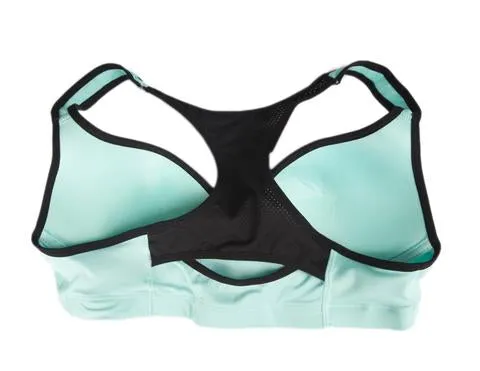 Blue and Black Low Impact Mesh Racerback Sports Bra Sunset Intimates Vibrators Blue and Black Low Impact Mesh Racerback Sports Bra Sunset Intimates Vibrators