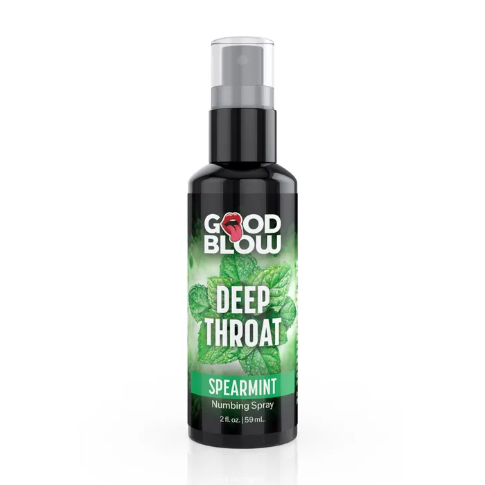 Deep Throat Spray 1oz Spearmint XR Brands Male Sex Toys