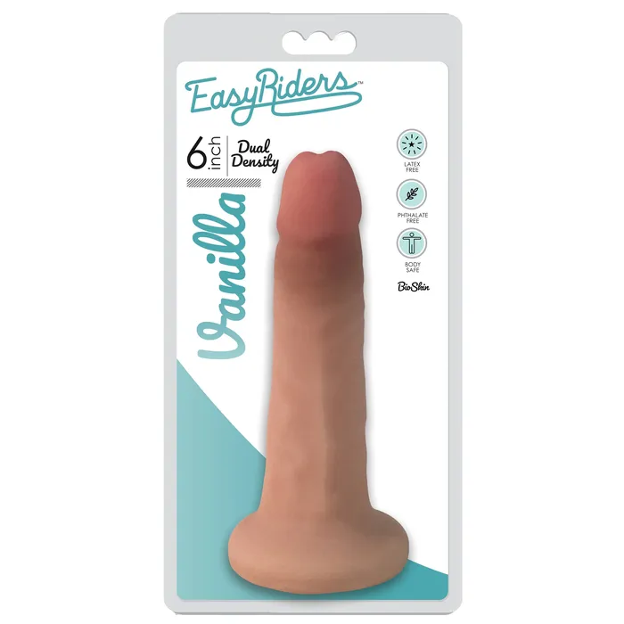 Dildos Easy Riders Easy Riders 6 Slim Bioskin Dildo Vanilla Dildos Easy Riders Easy Riders 6 Slim Bioskin Dildo Vanilla