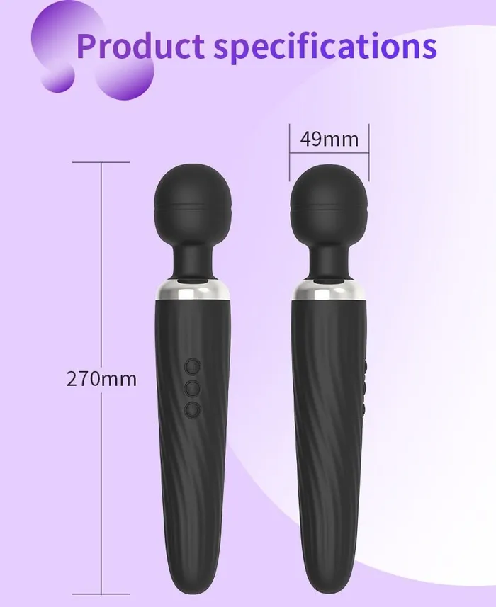 Female Sex Toys Cloud Rechargeable Mini Massage Wand Vibrator Playful Cakes