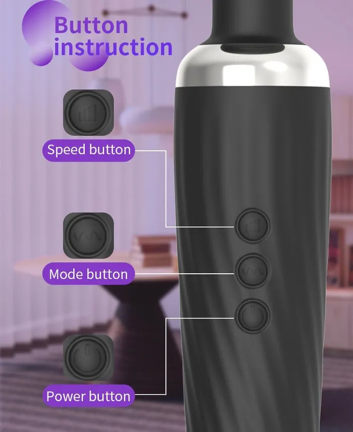 Female Sex Toys Cloud Rechargeable Mini Massage Wand Vibrator Playful Cakes
