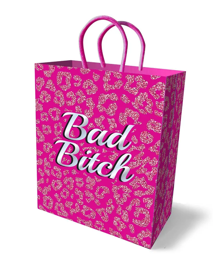 Little Genie Vibrators Bad Bitch Gift Bag Pink