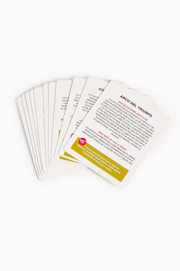 Vibrators Sexitive KAMASUTRA Cartas Posiciones Sexuales