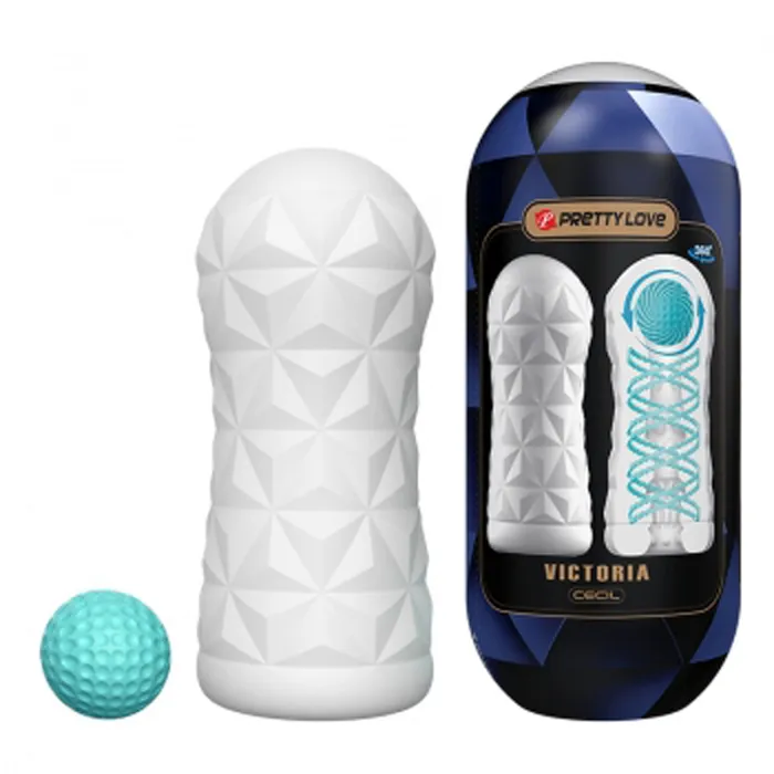 Victoria Masturbator White Pretty Love Male Sex Toys