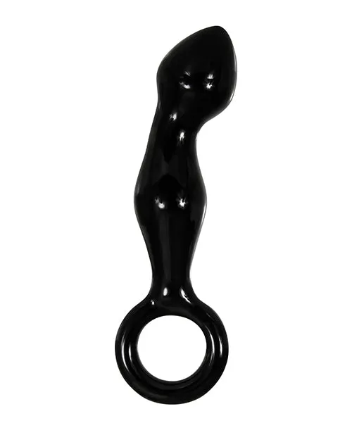 Adam Eve Adams Glass Prostate Massager Black Adam And Eve Anal Adam Eve Adams Glass Prostate Massager Black Adam And Eve Anal