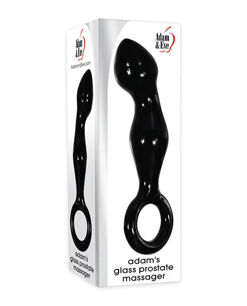Adam Eve Adams Glass Prostate Massager Black Adam And Eve Anal Adam Eve Adams Glass Prostate Massager Black Adam And Eve Anal