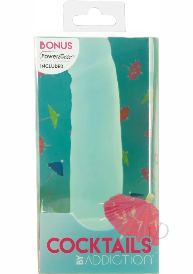 Addiction Addiction Cocktails Vibrating Silicone Dildo 55in Mint Mojito Dildos Addiction Addiction Cocktails Vibrating Silicone Dildo 55in Mint Mojito Dildos