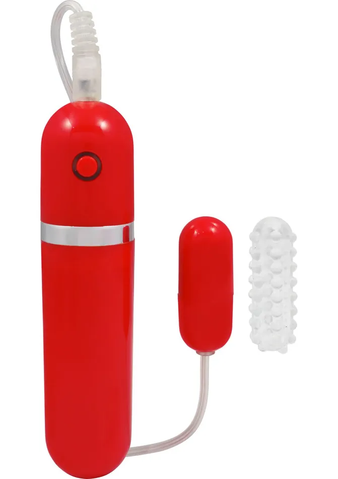 Ahhh Vibe Female Sex Toys Ahhh Vibrating Bullet Of Love with Wired Remote Control Red Ahhh Vibe Female Sex Toys Ahhh Vibrating Bullet Of Love with Wired Remote Control Red