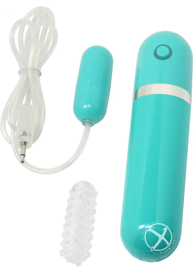 Ahhh Vibe Female Sex Toys Ahhh Vibrating Bullet Of Love with Wired Remote Control Teal Ahhh Vibe Female Sex Toys Ahhh Vibrating Bullet Of Love with Wired Remote Control Teal