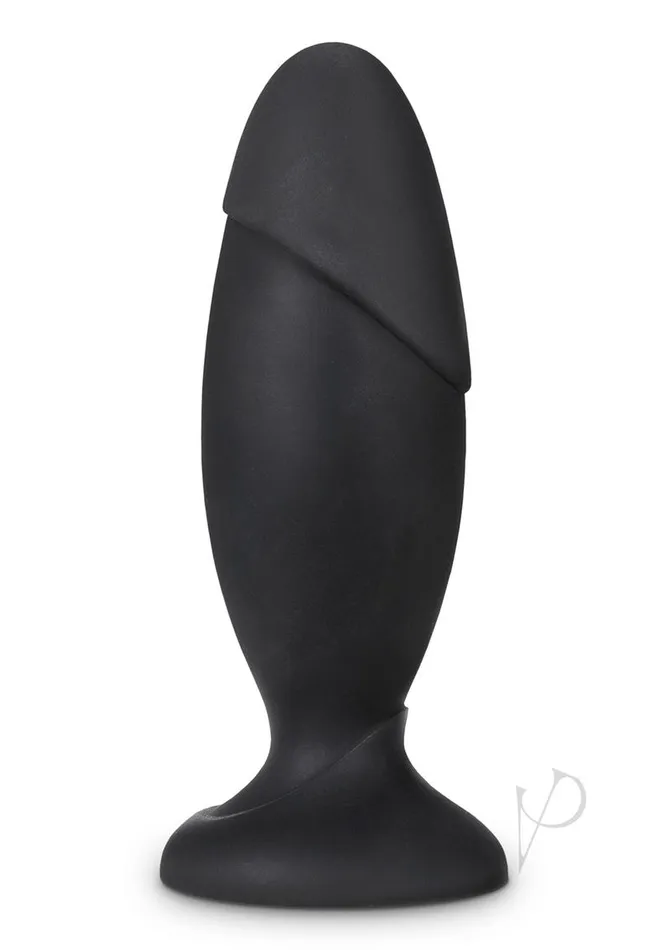 Anal Adventures Anal Anal Adventures Platinum Silicone Rocket Plug Black Anal Adventures Anal Anal Adventures Platinum Silicone Rocket Plug Black