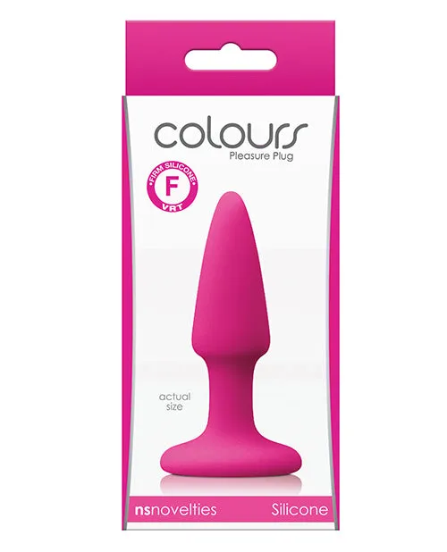 Anal Colours Colours Pleasure Plug Silicone Butt Plug Mini Pink