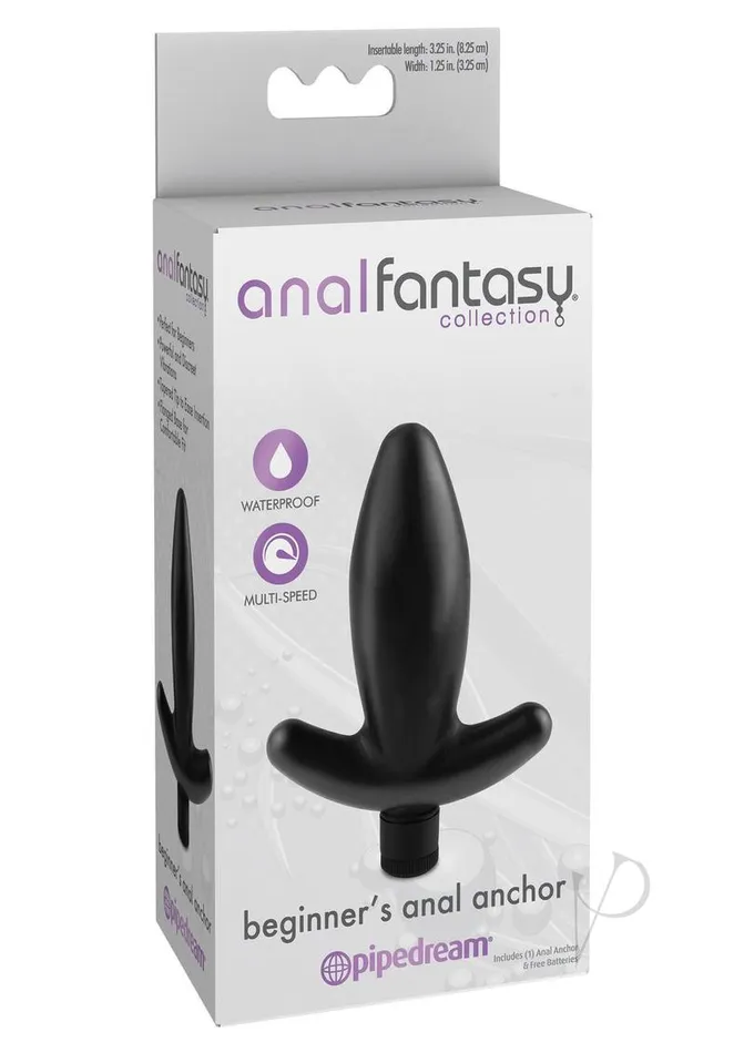 Anal Fantasy Collection Beginners Anal Anchor Vibrating Waterproof 325in Black Anal Fantasy Collection Anal Anal Fantasy Collection Beginners Anal Anchor Vibrating Waterproof 325in Black Anal Fantasy Collection Anal