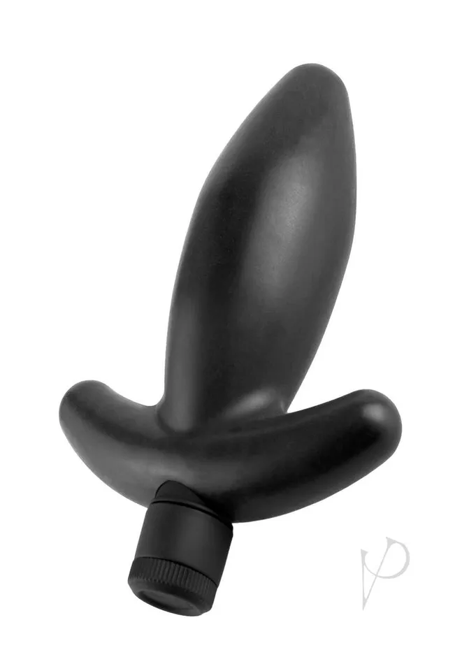 Anal Fantasy Collection Beginners Anal Anchor Vibrating Waterproof 325in Black Anal Fantasy Collection Anal