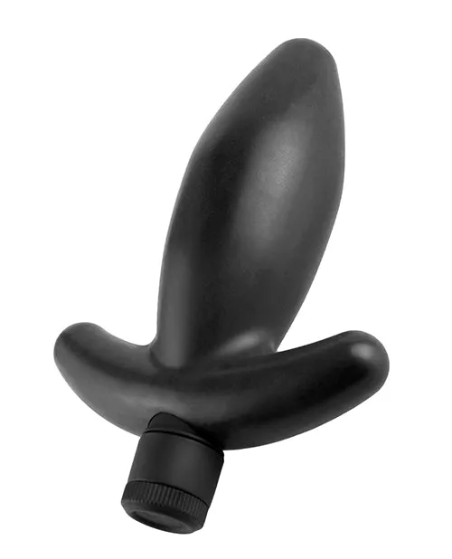 Anal Fantasy Collection Beginners Anal Anchor Vibrating Waterproof 325in Black Anal Fantasy Collection Anal