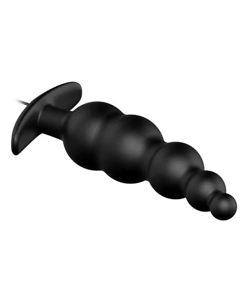 Anal Pretty Love Pretty Love Vibrating Bead Shaped Butt Plug Black Anal Pretty Love Pretty Love Vibrating Bead Shaped Butt Plug Black