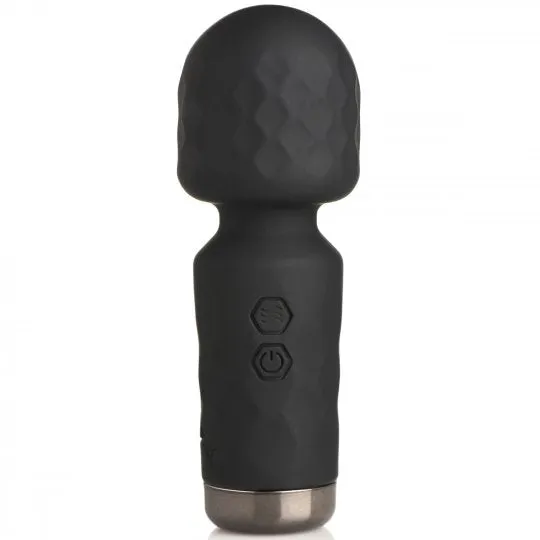 Bang 10X Mini Silicone Wand Black Vibrators