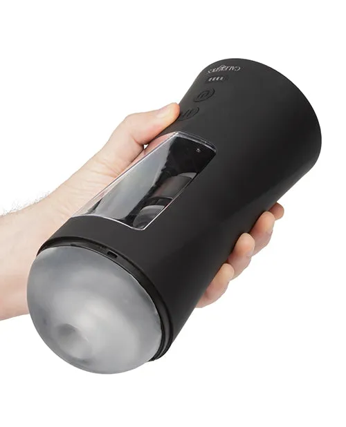 Bionic Power Stroking Rechargeable Anal Masturbator Black Bionic Male Sex Toys Bionic Power Stroking Rechargeable Anal Masturbator Black Bionic Male Sex Toys