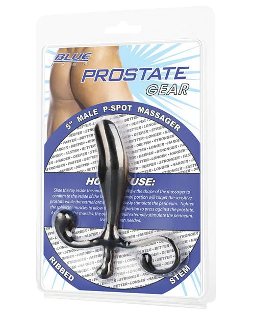Blue Line Cand B Gear Anal Blue Line Prostate Gear Male PSpot Massager Black Blue Line Cand B Gear Anal Blue Line Prostate Gear Male PSpot Massager Black