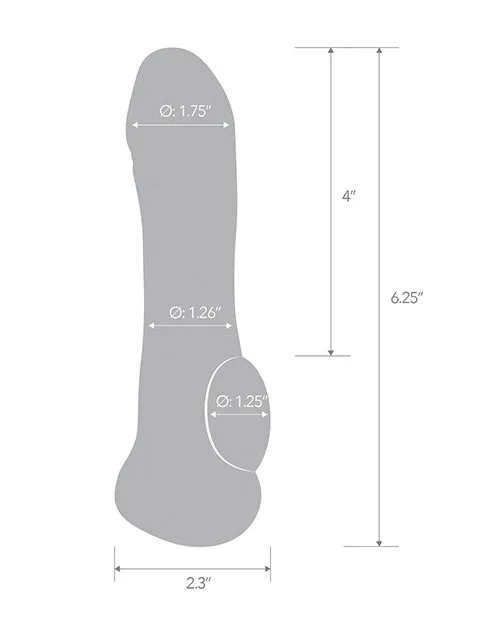 Blue Line Cand B Gear Male Sex Toys Blue Line Transparent Penis Enhancing Sleeve Extension 625in Clear Blue Line Cand B Gear Male Sex Toys Blue Line Transparent Penis Enhancing Sleeve Extension 625in Clear