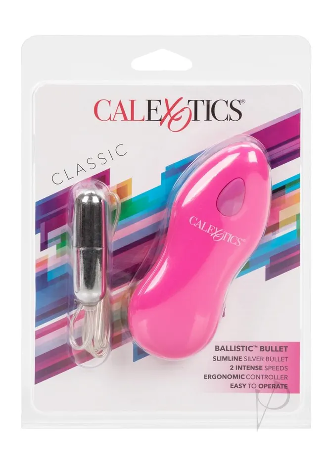 Bullets Female Sex Toys Ballistic Slimline Bullet with Wired Remote Control Pink Bullets Female Sex Toys Ballistic Slimline Bullet with Wired Remote Control Pink