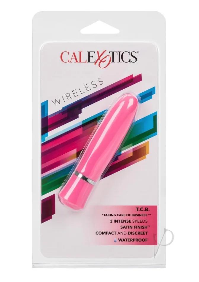 Bullets Vibrators TCB Taking Care Of Business Bullet Pink