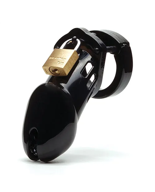 Cb 6000 CB6000 3 14 Cock Cage Lock Set Black Male Sex Toys