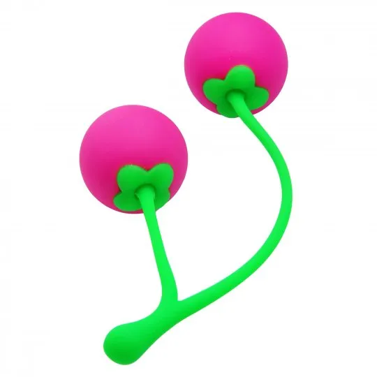 Charming Cherries Silicone Kegel Exercisers Frisky Female Sex Toys