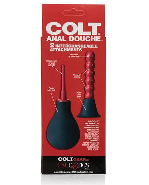 Colt Anal COLT Anal Douche Black and Red Colt Anal COLT Anal Douche Black and Red