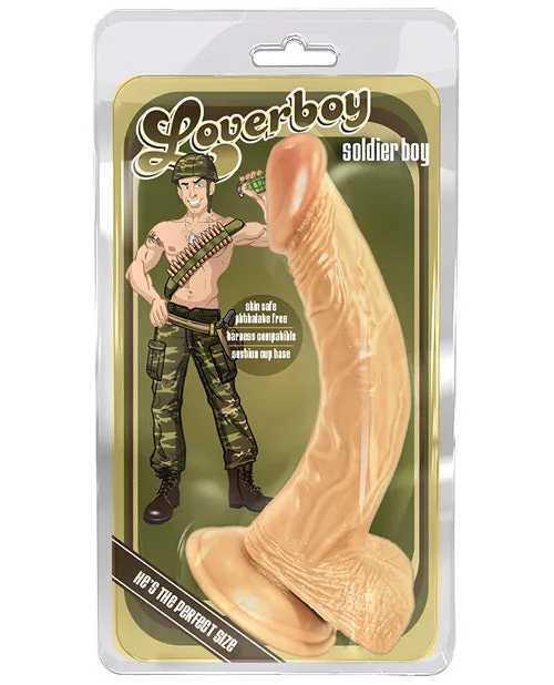 Coverboy Dildos Coverboy Soldier Boy Dildo with Balls 8in Vanilla Coverboy Dildos Coverboy Soldier Boy Dildo with Balls 8in Vanilla