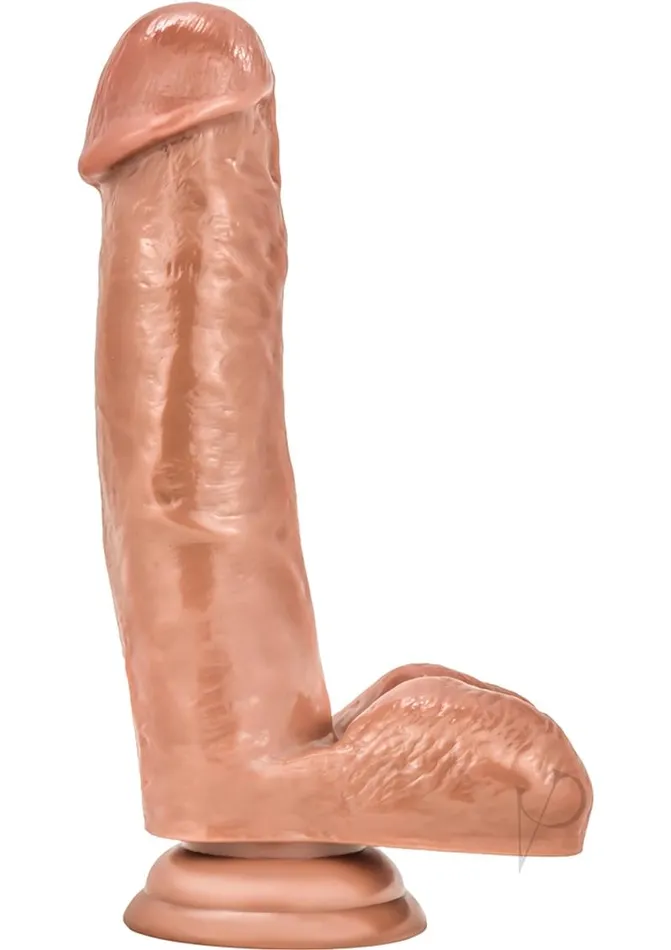 Coverboy Female Sex Toys Coverboy The Kingpin Dildo with Balls 7in Caramel Coverboy Female Sex Toys Coverboy The Kingpin Dildo with Balls 7in Caramel
