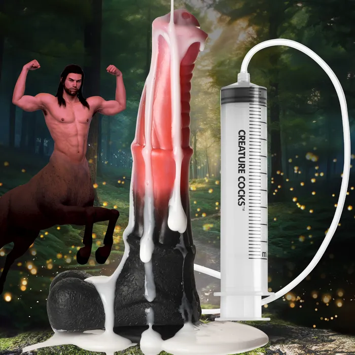 Creature Cocks Dildos Centaur Explosion Squirting Silicone Dildo