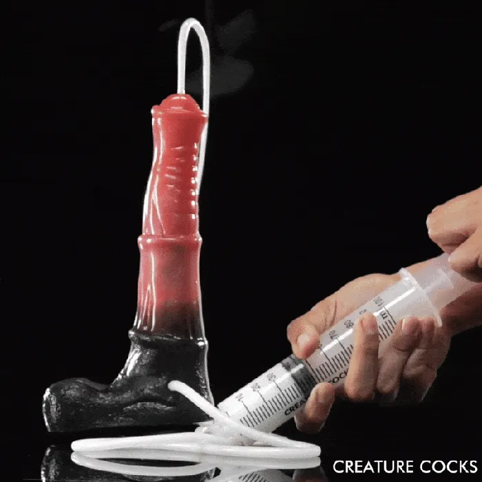 Creature Cocks Dildos Centaur Explosion Squirting Silicone Dildo