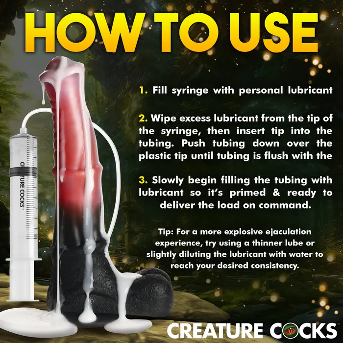 Creature Cocks Dildos Centaur Explosion Squirting Silicone Dildo