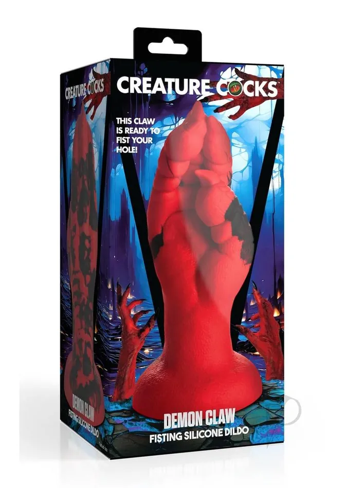 Creature Cocks Dildos Creature Cocks Demon Claw Fisting Silicone Dildo RedBlack Creature Cocks Dildos Creature Cocks Demon Claw Fisting Silicone Dildo RedBlack