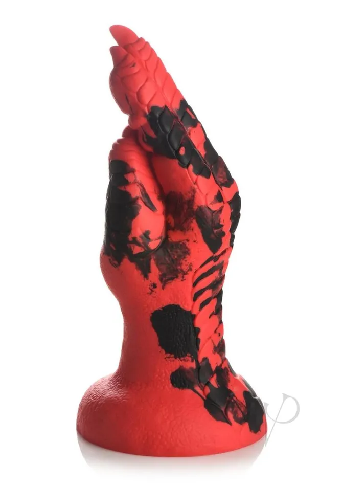Creature Cocks Dildos Creature Cocks Demon Claw Fisting Silicone Dildo RedBlack